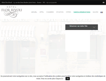 Tablet Screenshot of hotel-paris-florrivoli.com